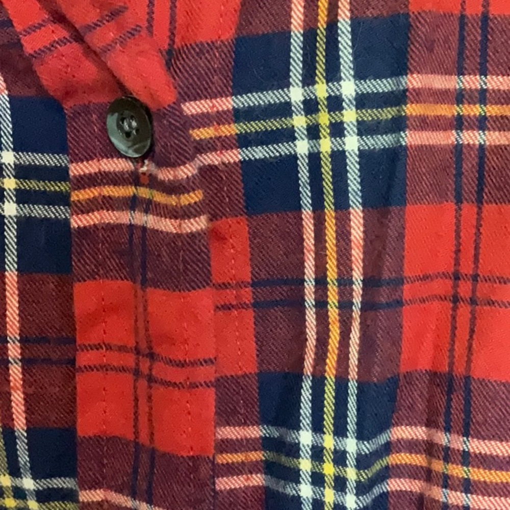 J Crew Thomas Mason London Plaid shirt - Picture 3 of 7